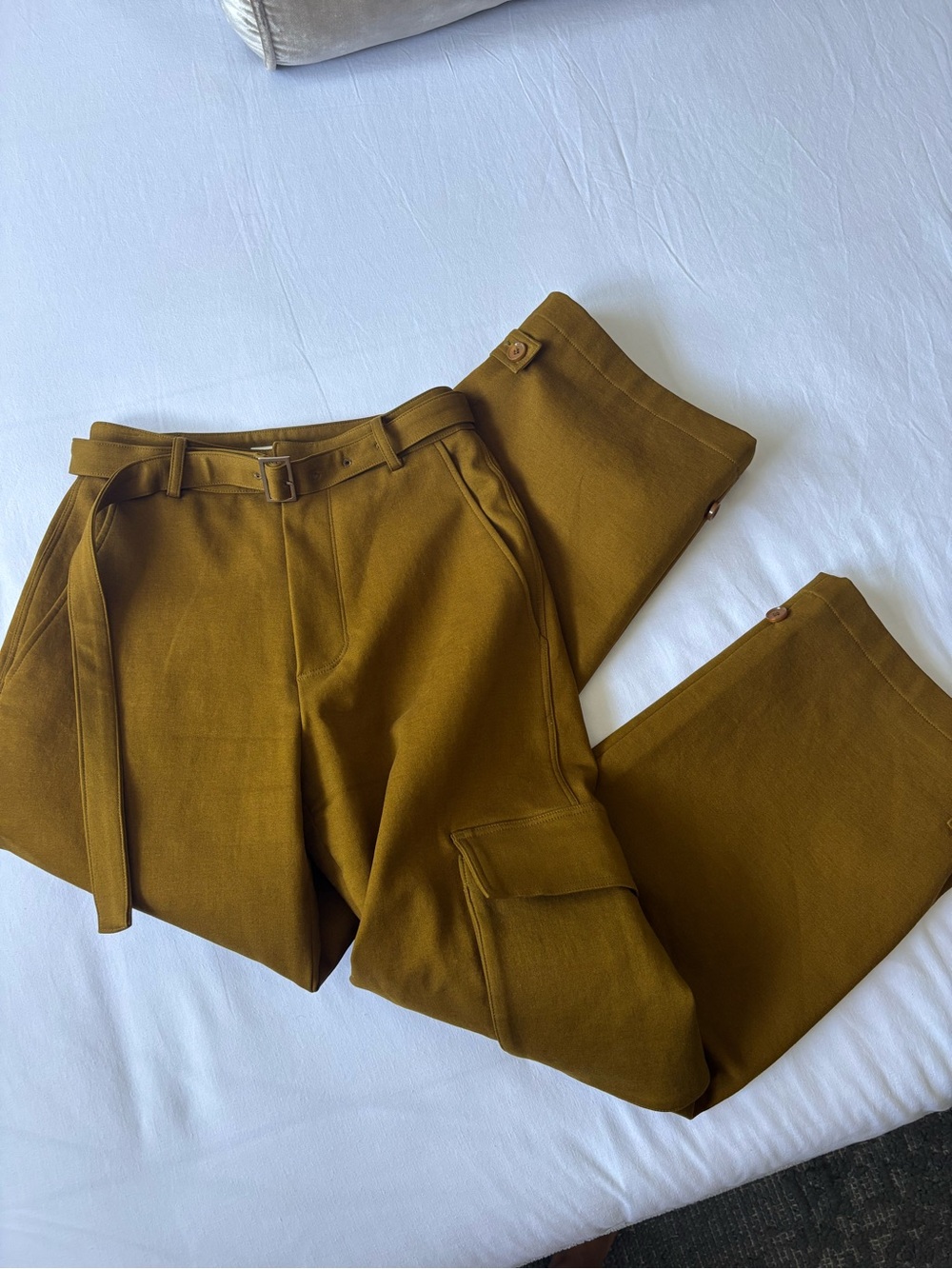 The Frankie Shop Cargo High-Rise Pant - Picture 2 of 7